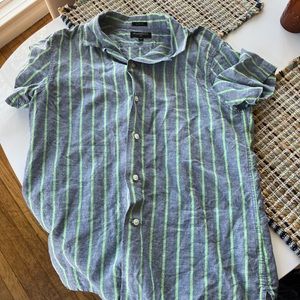 Banana republic, large, slim, fit button down